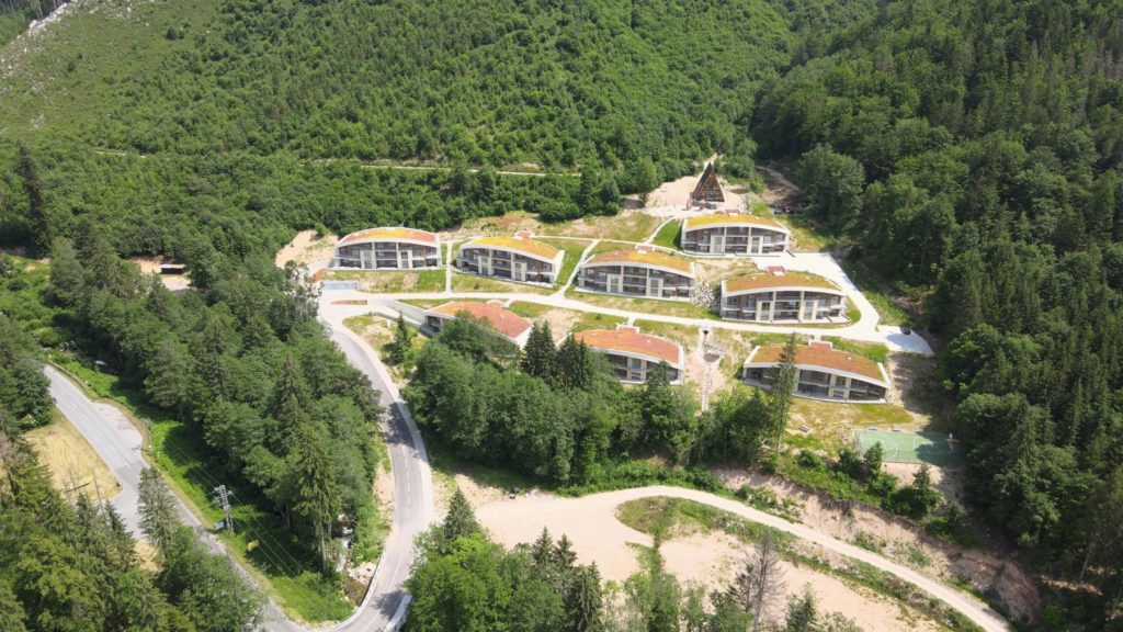 Talberg exteriér a okolie